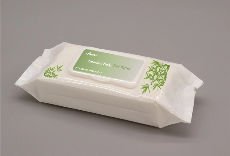 Natural Organic Biodegradable Bamboo Baby Cleaning Wet Wipes